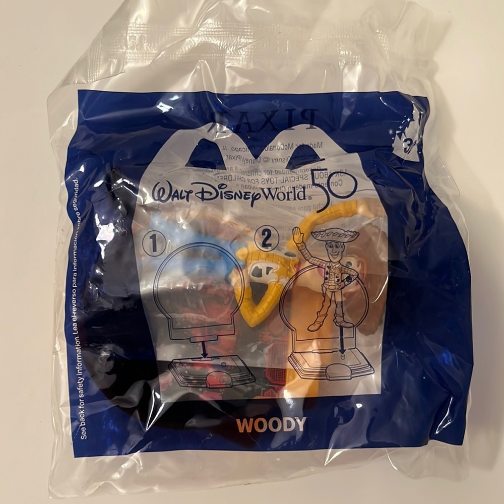 Walt Disney World 50th Anniversary Happy Meal Toy - Woody #39